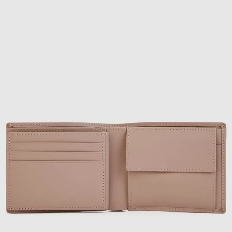 Braun Büffel Compact Wallets | Wallets & Small Leather Goods>MEMPHIS CENTRE FLAP WALLET WITH COIN COMPARTMENT
