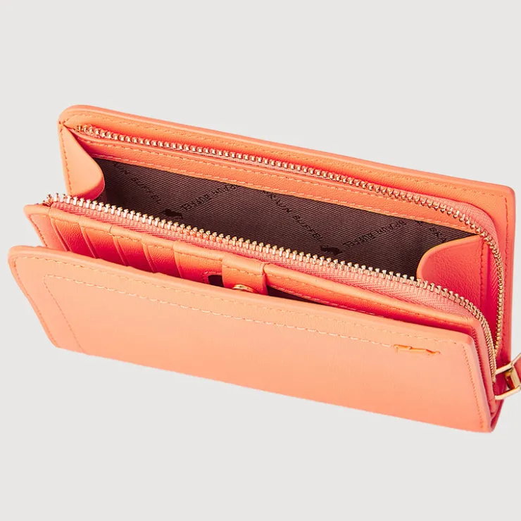 Women Braun Büffel Compact Wallets | Wallets & Small Leather Goods>NANA BIFOLD 3/4 WALLET WITH EXTERNAL COIN COMPARTMENT