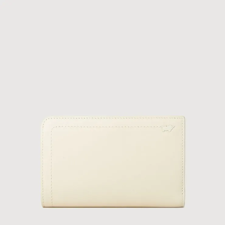 Women Braun Büffel Compact Wallets | Wallets & Small Leather Goods>NANA BIFOLD 3/4 WALLET WITH EXTERNAL COIN COMPARTMENT