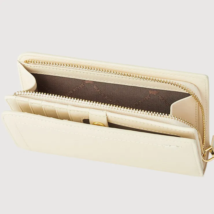 Women Braun Büffel Compact Wallets | Wallets & Small Leather Goods>NANA BIFOLD 3/4 WALLET WITH EXTERNAL COIN COMPARTMENT