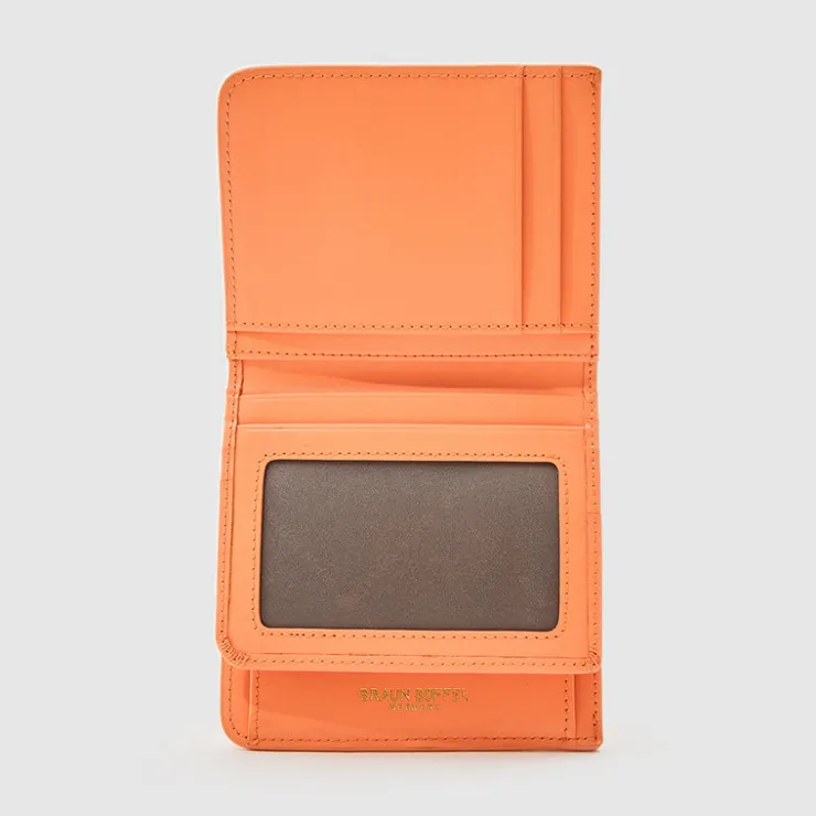 Women Braun Büffel Compact Wallets | Wallets & Small Leather Goods>NANA BIFOLD CENTRE FLAP SMALL WALLET WITH COIN COMPARTMENT