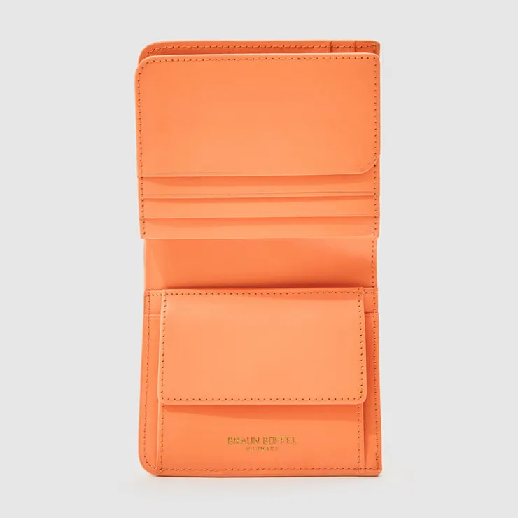 Women Braun Büffel Compact Wallets | Wallets & Small Leather Goods>NANA BIFOLD CENTRE FLAP SMALL WALLET WITH COIN COMPARTMENT