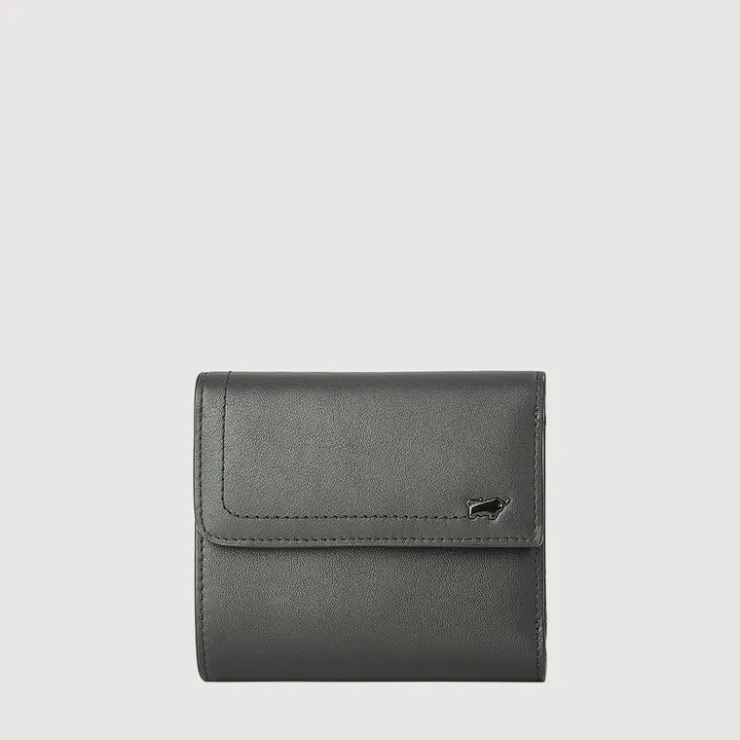 Women Braun Büffel Compact Wallets | Wallets & Small Leather Goods>NANA TRIFOLD SMALL WALLET WITH EXTERNAL COIN COMPARTMENT