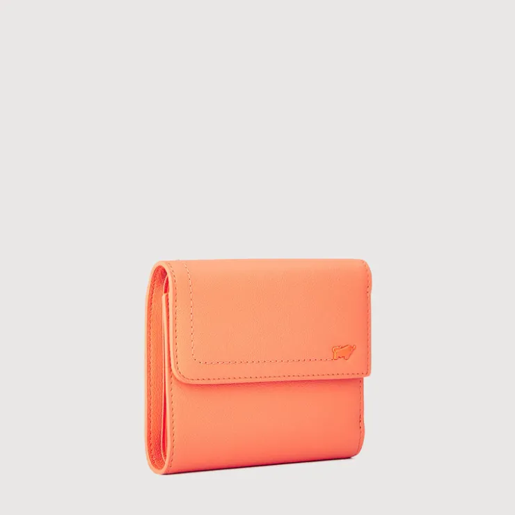 Women Braun Büffel Compact Wallets | Wallets & Small Leather Goods>NANA TRIFOLD SMALL WALLET WITH EXTERNAL COIN COMPARTMENT