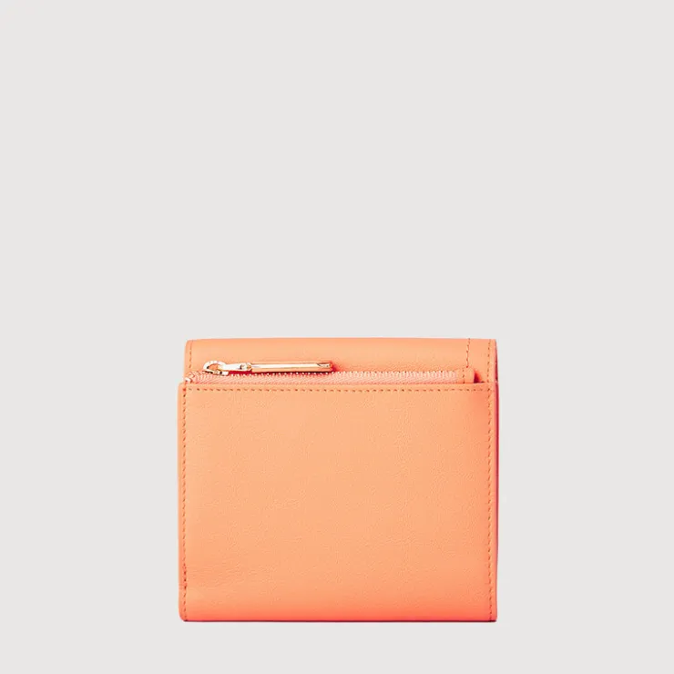 Women Braun Büffel Compact Wallets | Wallets & Small Leather Goods>NANA TRIFOLD SMALL WALLET WITH EXTERNAL COIN COMPARTMENT