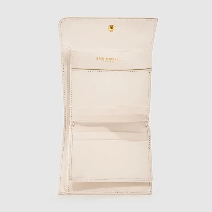 Women Braun Büffel Compact Wallets | Wallets & Small Leather Goods>NANA TRIFOLD SMALL WALLET WITH EXTERNAL COIN COMPARTMENT
