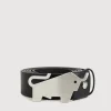 Braun Büffel Belt | Accessories>NAPPA LEATHER BELT WITH NICKEL IN SATIN FINISH IN STAINLESS STEEL PLATE BUCKLE