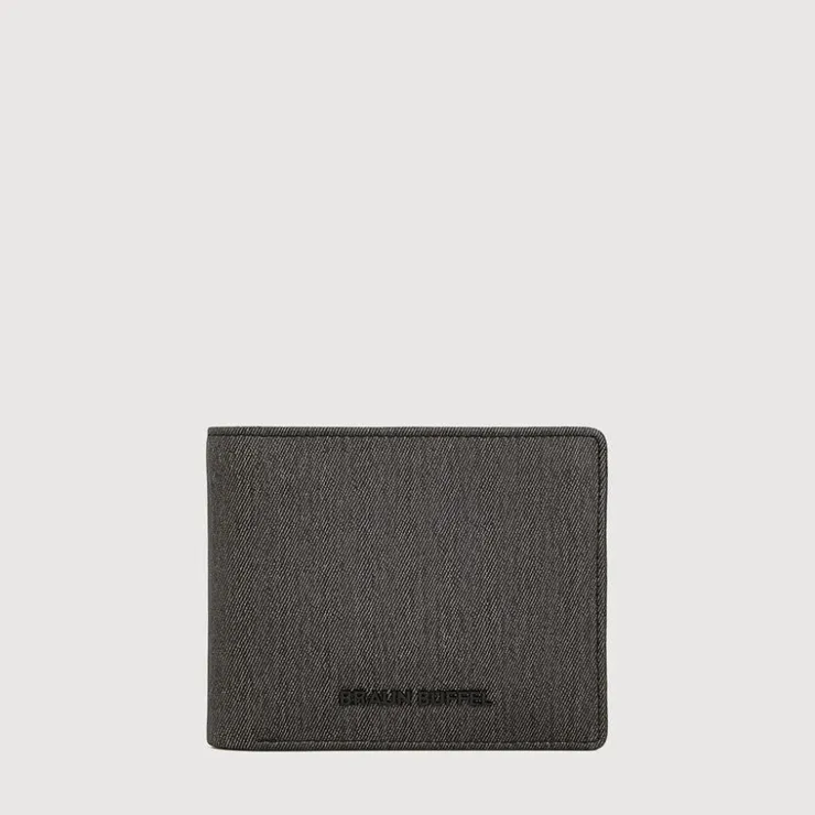Braun Büffel Wallets & Small Leather Goods | Compact Wallets>NIMES CENTRE FLAP WALLET WITH COIN COMPARTMENT