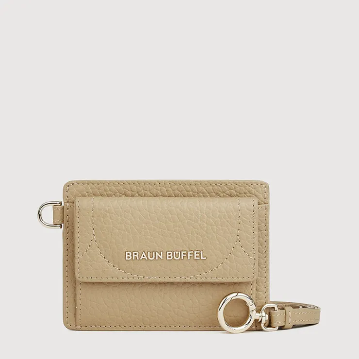 Women Braun Büffel Wallets & Small Leather Goods | Lanyards>NODUS LANYARD WITH PASSHOLDER