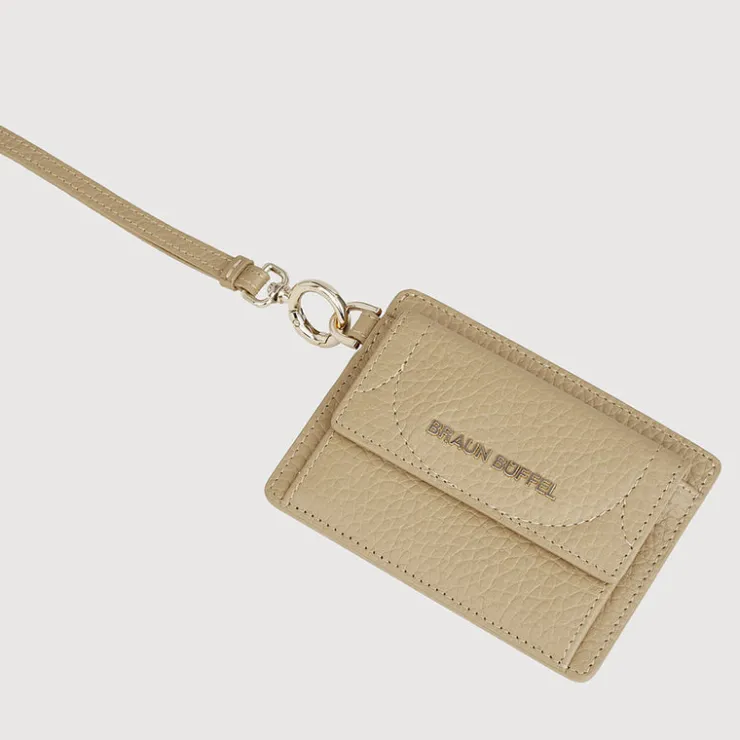Women Braun Büffel Wallets & Small Leather Goods | Lanyards>NODUS LANYARD WITH PASSHOLDER