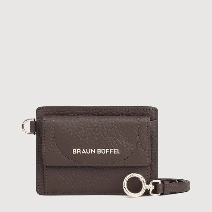 Women Braun Büffel Wallets & Small Leather Goods | Lanyards>NODUS LANYARD WITH PASSHOLDER