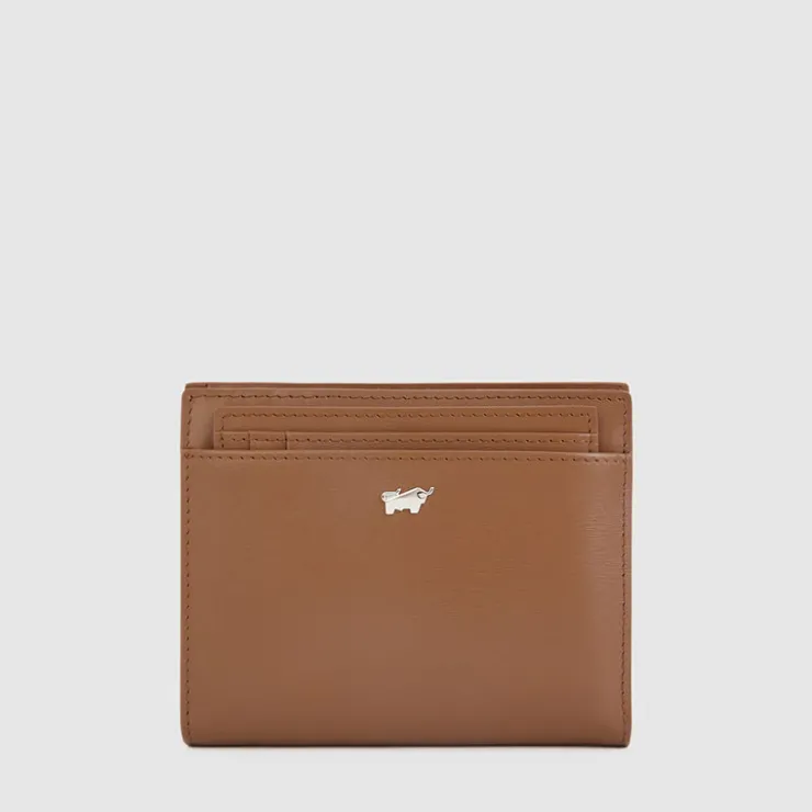 Women Braun Büffel Compact Wallets | Wallets & Small Leather Goods>NOLEN BIFOLD 3/4 WALLET WITH ZIP COIN COMPARTMENT