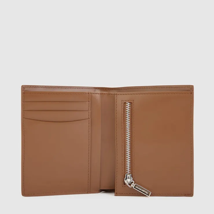 Women Braun Büffel Compact Wallets | Wallets & Small Leather Goods>NOLEN BIFOLD 3/4 WALLET WITH ZIP COIN COMPARTMENT