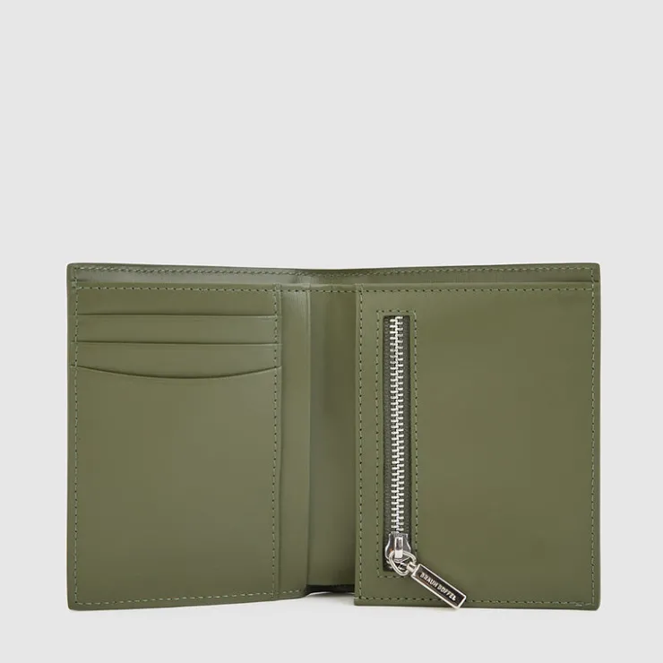 Women Braun Büffel Compact Wallets | Wallets & Small Leather Goods>NOLEN BIFOLD 3/4 WALLET WITH ZIP COIN COMPARTMENT