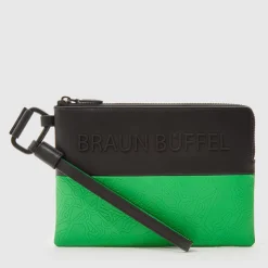 Braun Büffel Wristlets>OSCAR ZIP TOP WRISTLET