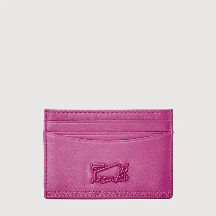 Women Braun Büffel Card Holders | Wallets & Small Leather Goods>POMMES FLAT CARD HOLDER