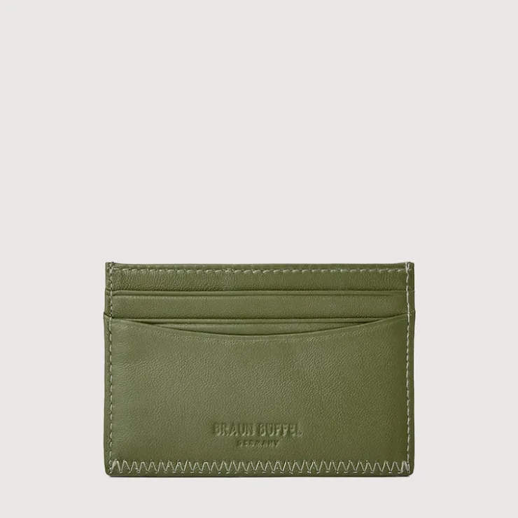 Women Braun Büffel Card Holders | Wallets & Small Leather Goods>POMMES FLAT CARD HOLDER
