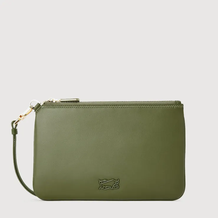 Women Braun Büffel Wristlets | Wallets & Small Leather Goods>POMMES ZIP TOP WRISTLET