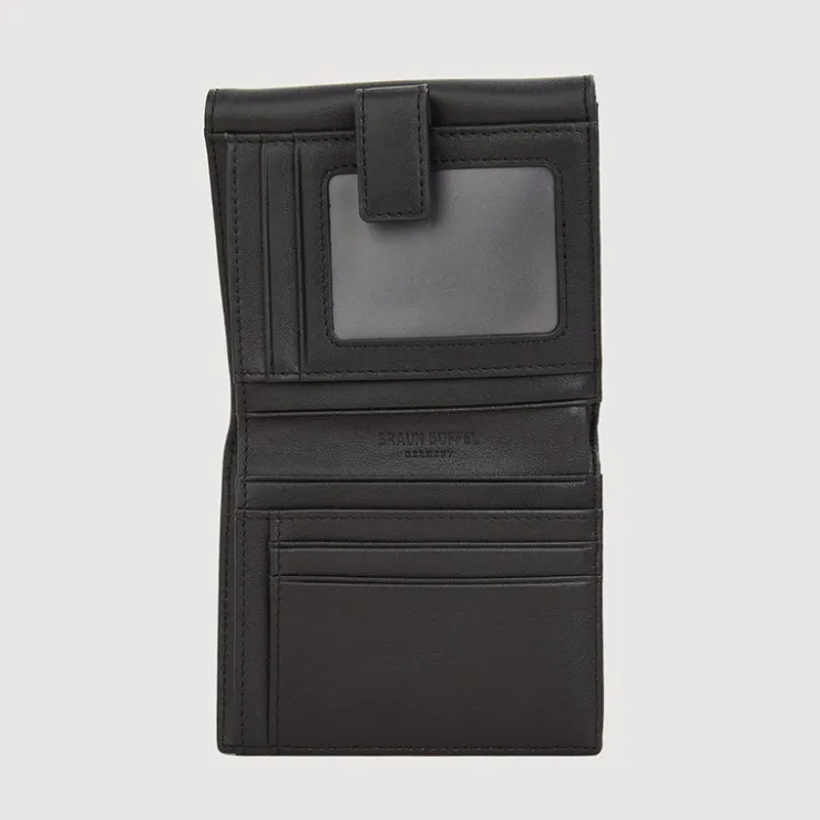 Women Braun Büffel Compact Wallets | Wallets & Small Leather Goods>POMMICE BIFOLD SMALL WALLET WITH EXTERNAL COIN COMPARTMENT