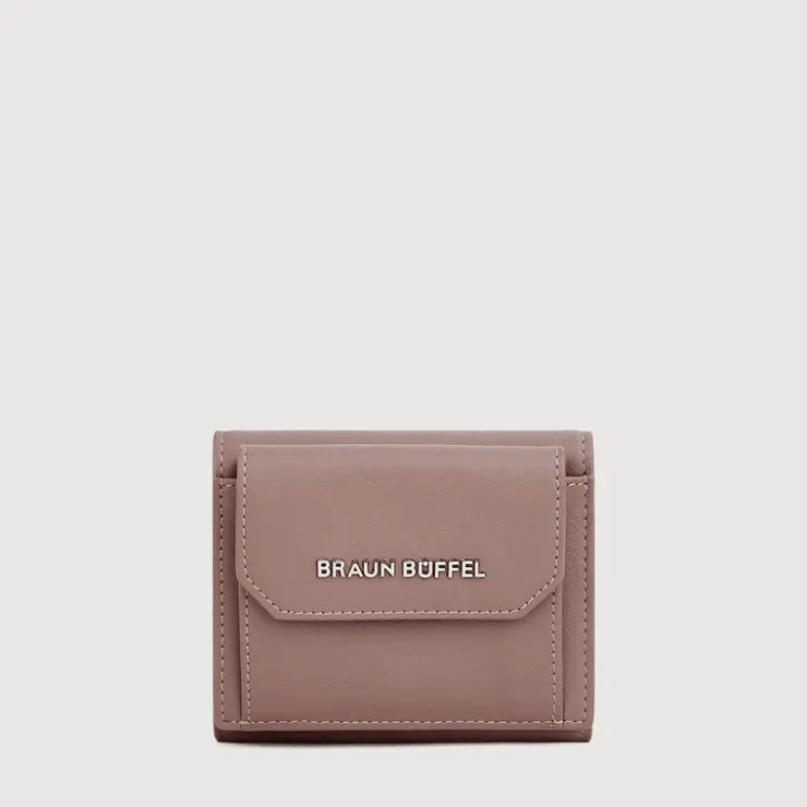 Women Braun Büffel Compact Wallets | Wallets & Small Leather Goods>RHEA TRIFOLD SMALL WALLET WITH EXTERNAL COIN COMPARTMENT