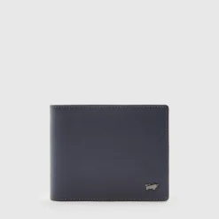 Braun Büffel Compact Wallets>SEISMIC CENTRE FLAP WALLET WITH COIN COMPARTMENT