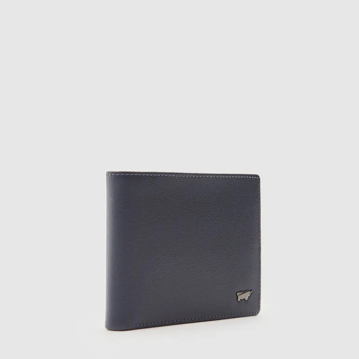Braun Büffel Compact Wallets>SEISMIC CENTRE FLAP WALLET WITH COIN COMPARTMENT