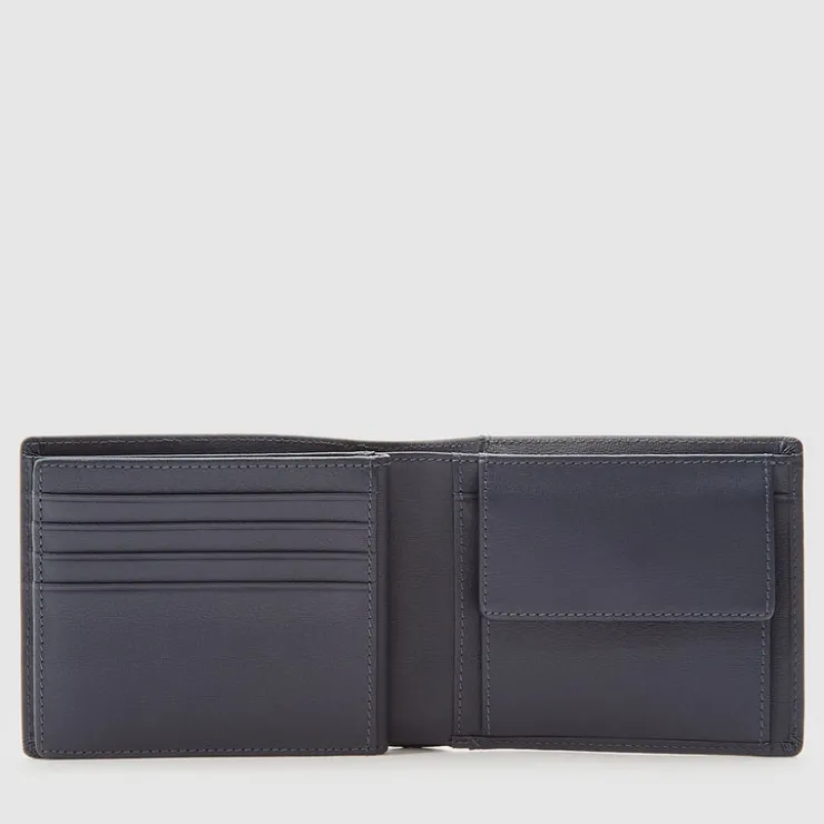 Braun Büffel Compact Wallets>SEISMIC CENTRE FLAP WALLET WITH COIN COMPARTMENT