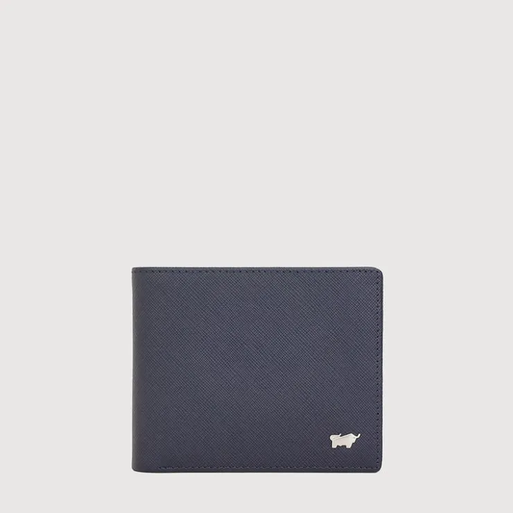 Braun Büffel Compact Wallets | Wallets & Small Leather Goods>SHON CENTRE FLAP CARDS WALLET