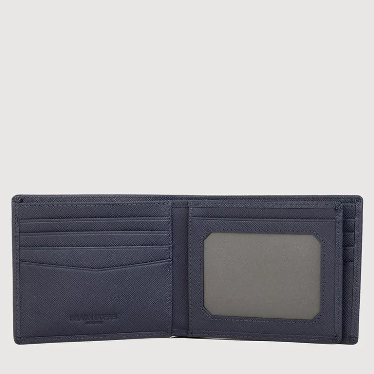 Braun Büffel Compact Wallets | Wallets & Small Leather Goods>SHON CENTRE FLAP CARDS WALLET