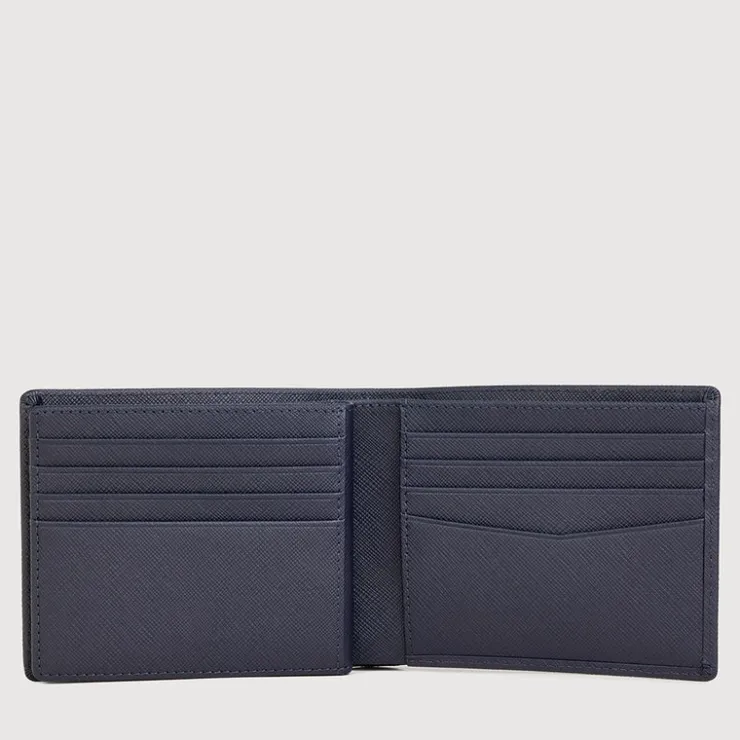 Braun Büffel Compact Wallets | Wallets & Small Leather Goods>SHON CENTRE FLAP CARDS WALLET