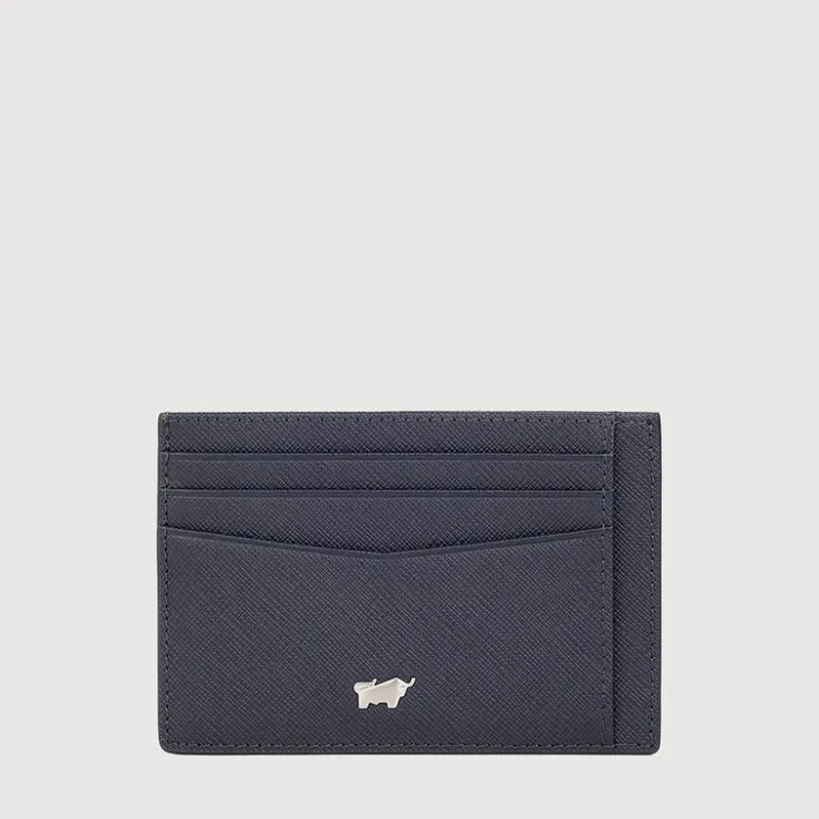 Braun Büffel Card Holders | Wallets & Small Leather Goods>SHON FLAT CARD HOLDER