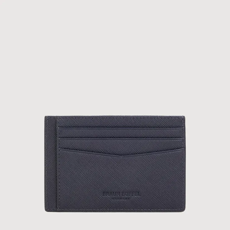 Braun Büffel Card Holders | Wallets & Small Leather Goods>SHON FLAT CARD HOLDER