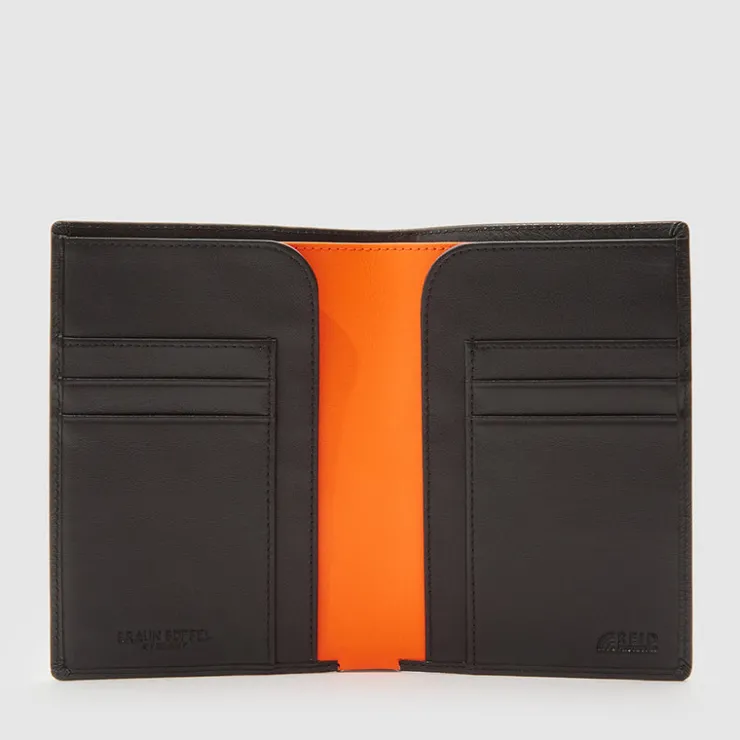 Braun Büffel Travel Essentials>SICHER PASSPORT HOLDER WITH NOTES COMPARTMENT