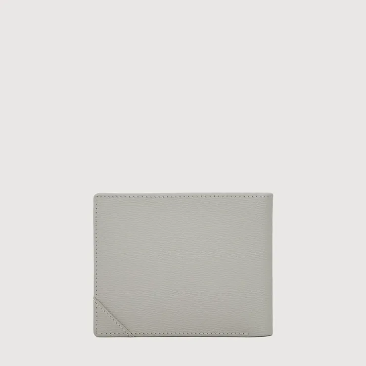 Braun Büffel Compact Wallets | Wallets & Small Leather Goods>SLATE CENTRE FLAP WALLET WITH COIN COMPARTMENT