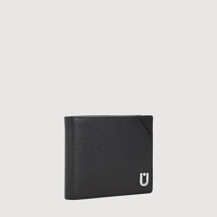 Braun Büffel Compact Wallets | Wallets & Small Leather Goods>SLATE CENTRE FLAP WALLET WITH COIN COMPARTMENT