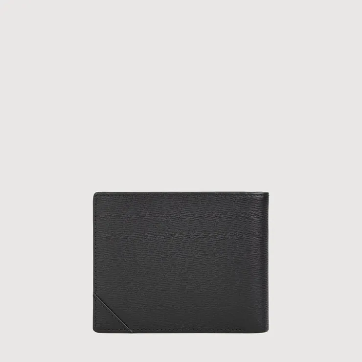 Braun Büffel Compact Wallets | Wallets & Small Leather Goods>SLATE CENTRE FLAP WALLET WITH COIN COMPARTMENT
