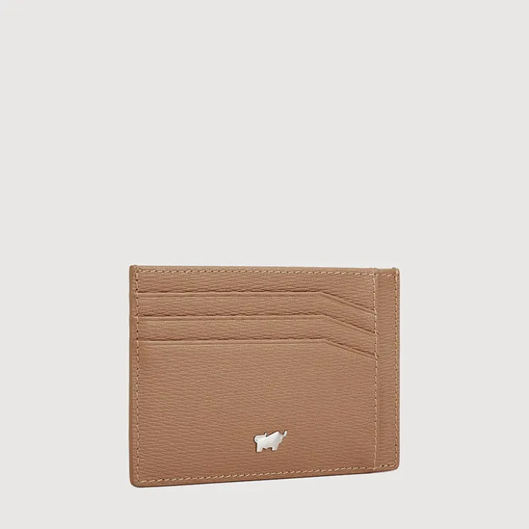 Braun Büffel Card Holders | Wallets & Small Leather Goods>SLATE FLAT CARD HOLDER