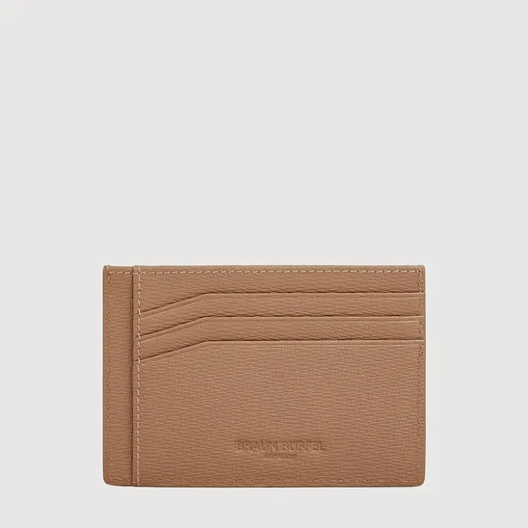 Braun Büffel Card Holders | Wallets & Small Leather Goods>SLATE FLAT CARD HOLDER