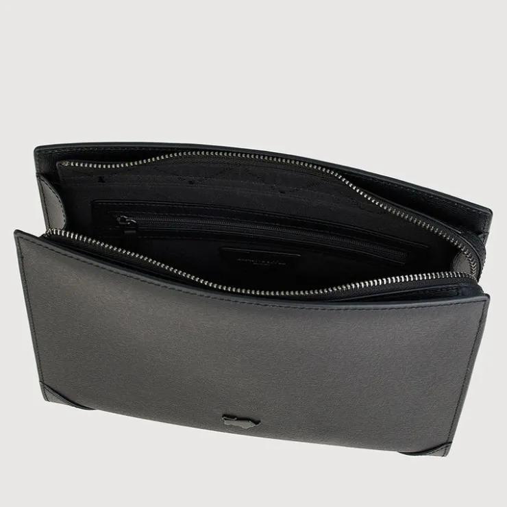 Braun Büffel Clutch Bags | Bags>SLATE LARGE CLUTCH