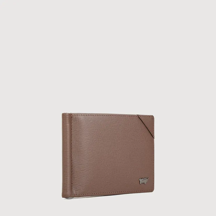 Braun Büffel Compact Wallets | Wallets & Small Leather Goods>SLATE MONEY CLIP WALLET