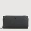 Braun Büffel Long Wallets | Wallets & Small Leather Goods>SLATE ZIP LONG WALLET (2 GUSSET)