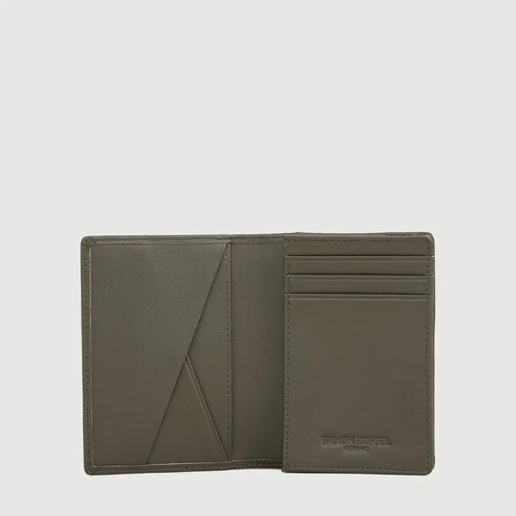 Braun Büffel Card Holders | Wallets & Small Leather Goods>STUDIO CARD HOLDER (BOX GUSSET)