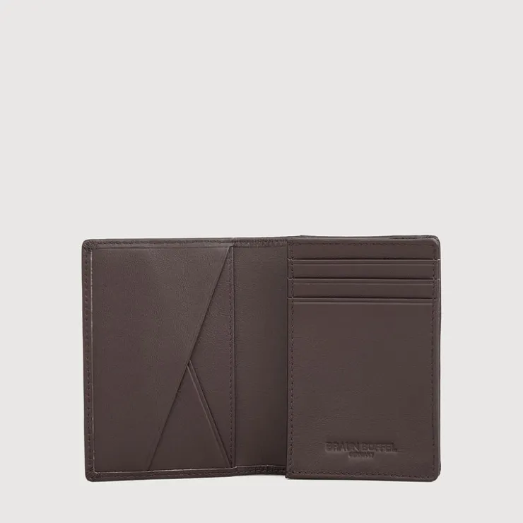 Braun Büffel Card Holders | Wallets & Small Leather Goods>STUDIO CARD HOLDER (BOX GUSSET)