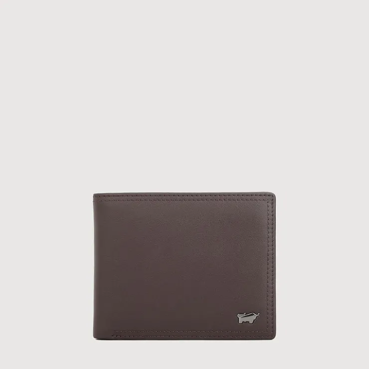 Braun Büffel Compact Wallets | Wallets & Small Leather Goods>STUDIO CENTRE FLAP CARDS WALLET