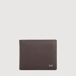 Braun Büffel Compact Wallets | Wallets & Small Leather Goods>STUDIO CENTRE FLAP WALLET WITH COIN COMPARTMENT