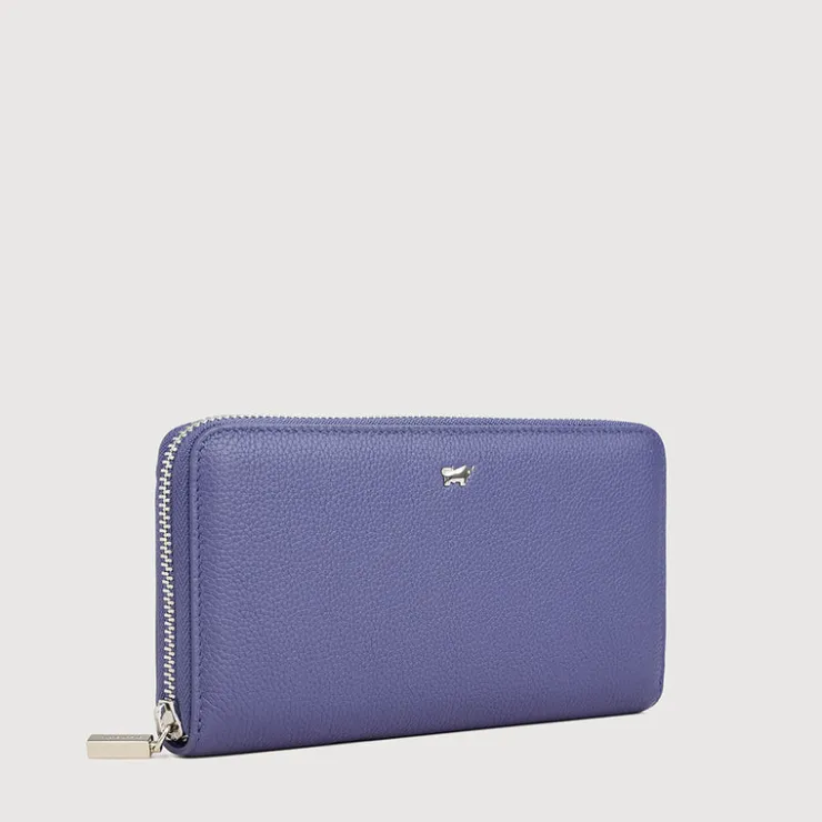 Women Braun Büffel Long Wallets | Wallets & Small Leather Goods>URANIA ZIP LONG WALLET (3 GUSSET)
