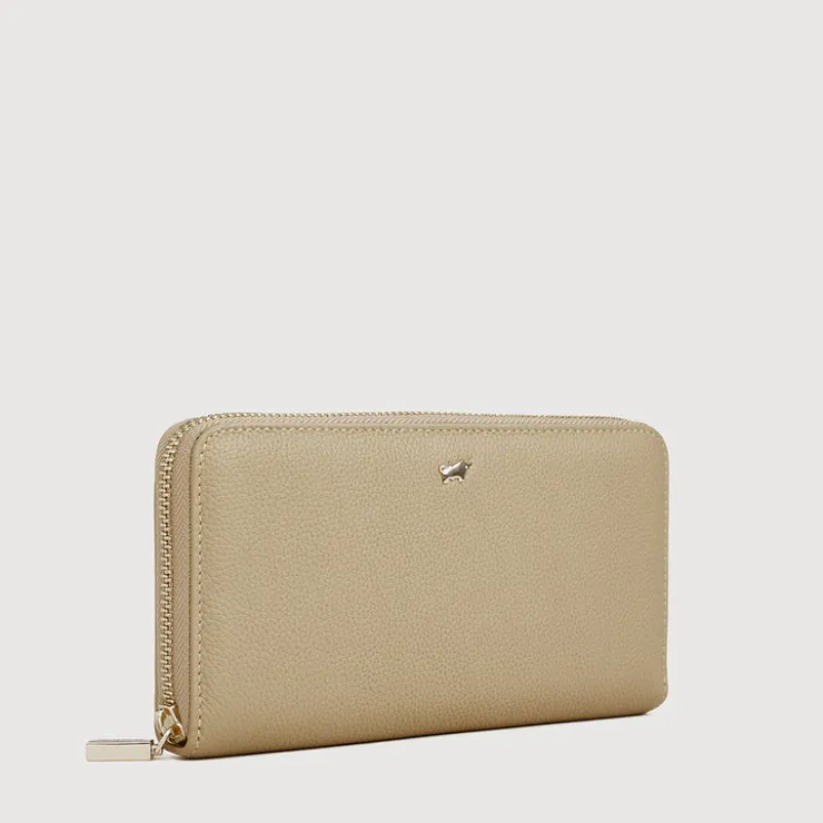 Women Braun Büffel Long Wallets | Wallets & Small Leather Goods>URANIA ZIP LONG WALLET (3 GUSSET)