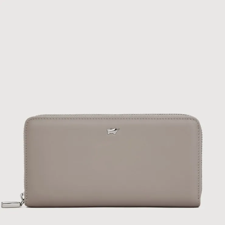 Women Braun Büffel Long Wallets | Wallets & Small Leather Goods>URANIA ZIP LONG WALLET (3 GUSSET)