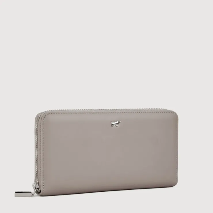 Women Braun Büffel Long Wallets | Wallets & Small Leather Goods>URANIA ZIP LONG WALLET (3 GUSSET)