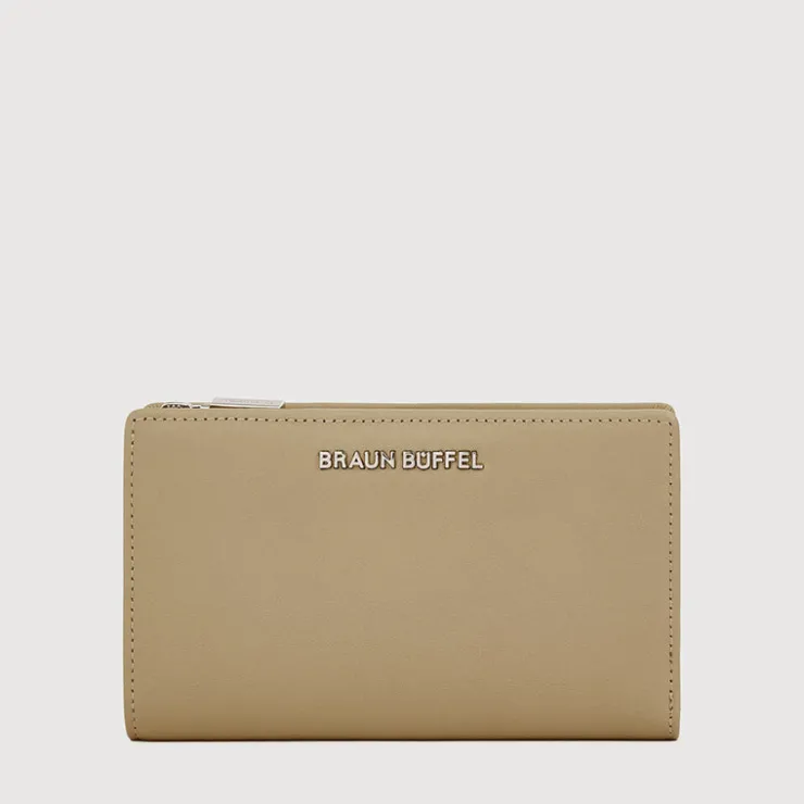 Women Braun Büffel Compact Wallets | Wallets & Small Leather Goods>VERA BIFOLD 3/4 WALLET WITH EXTERNAL COIN COMPARTMENT
